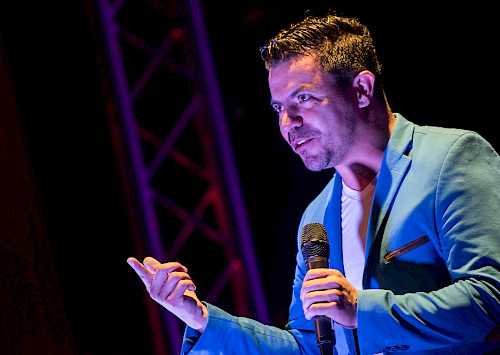 Piter Albeiro en Teatro La Huaca
